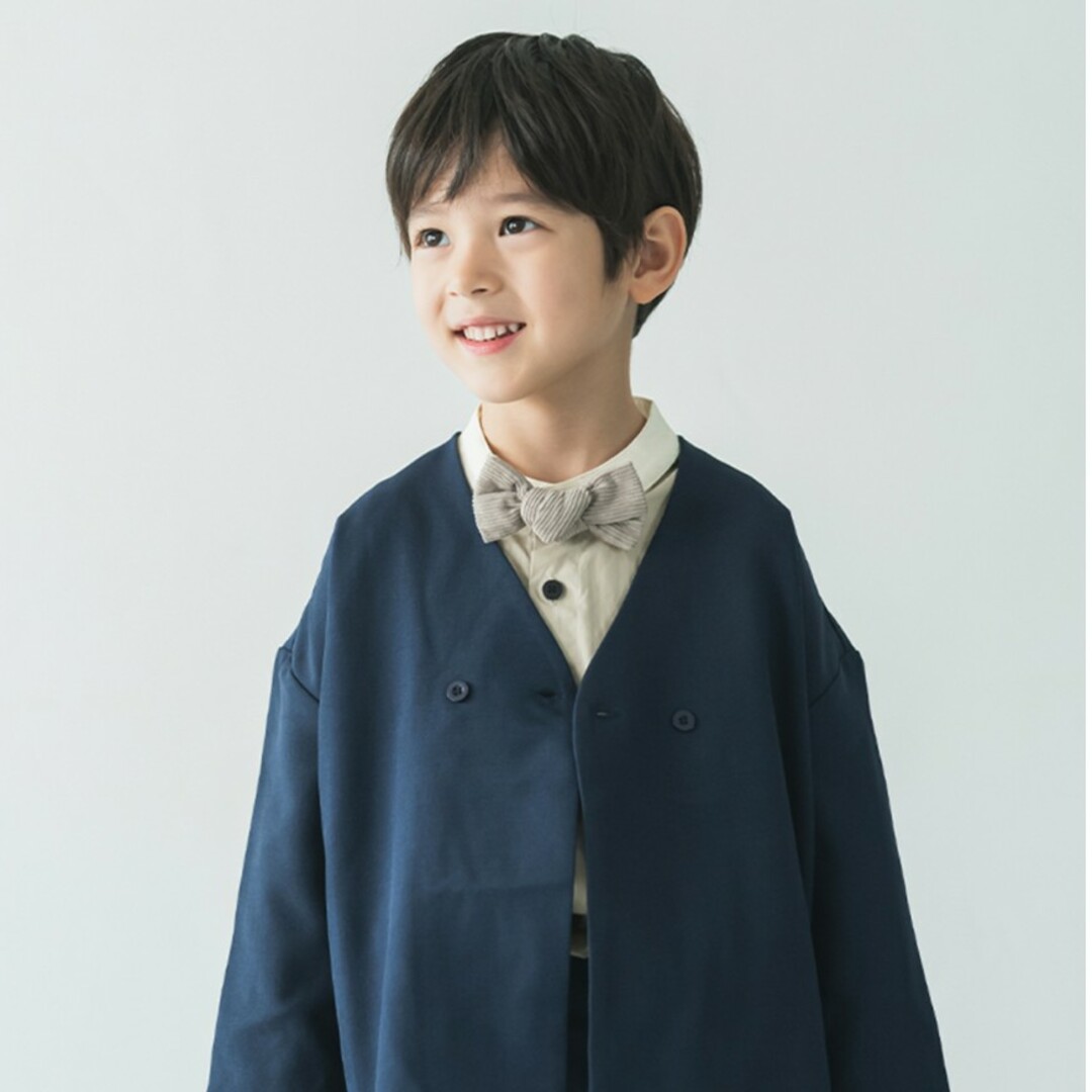 riziere(リジェール)の新品　タグ付き　riziere　リジュール　セットアップ　140　アップ キッズ/ベビー/マタニティのキッズ服男の子用(90cm~)(ドレス/フォーマル)の商品写真