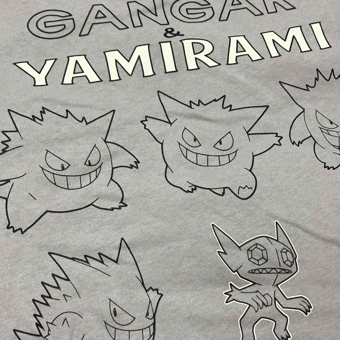 ポケモン(ポケモン)の【新品タグ付き】 ポケモン　ゲンガー　ヤミラミ　長袖　tシャツ  紫　5L 刺繍 メンズのトップス(Tシャツ/カットソー(七分/長袖))の商品写真