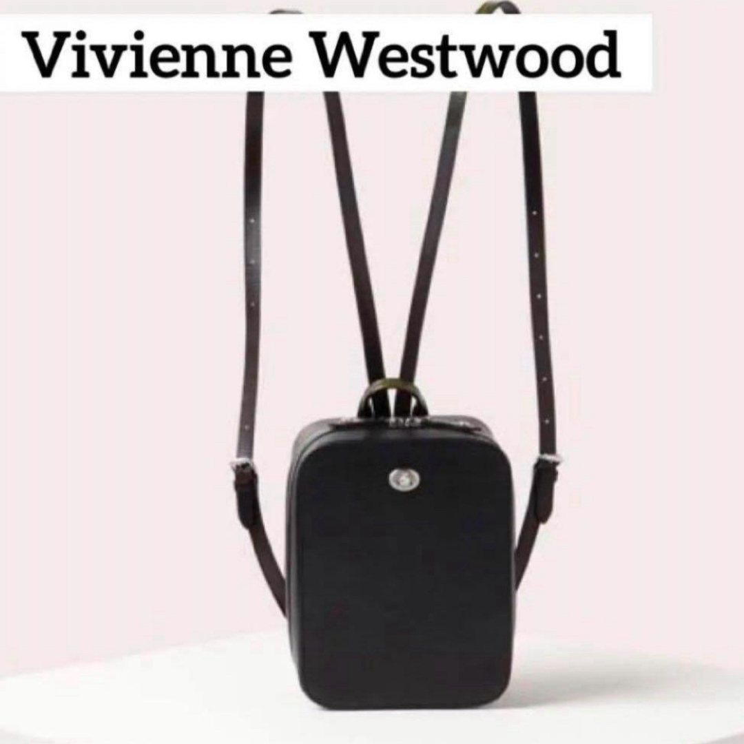 Vivienne Westwood(ヴィヴィアンウエストウッド)のヴィヴィアンウエストウッド　ミニリュック　ニューアドバン 美品 レディースのバッグ(リュック/バックパック)の商品写真