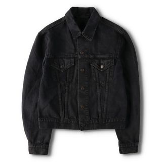 リーバイス(Levi's)の古着 90年代 リーバイス Levi's ブラック デニムジャケット Gジャン メンズM ヴィンテージ /evb004717(Gジャン/デニムジャケット)