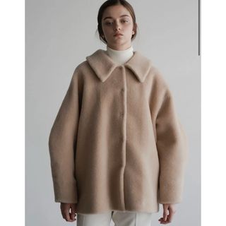 美品　OHGA ムートンコート　ベージュ　M MOUTONCOAT