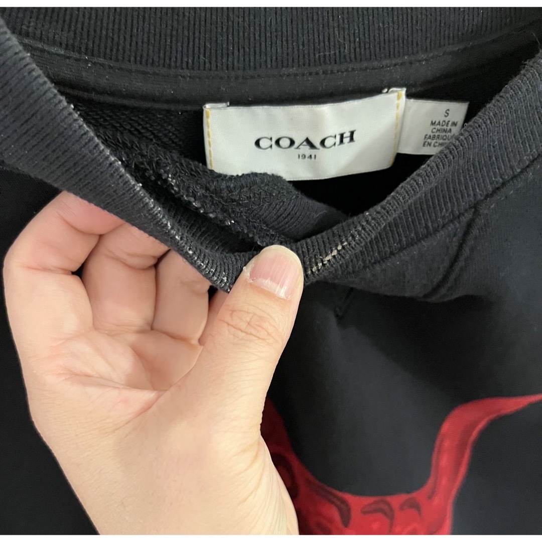 COACH(コーチ)の【送料無料】COACH コーチ スウェット Sサイズ レディースのトップス(トレーナー/スウェット)の商品写真