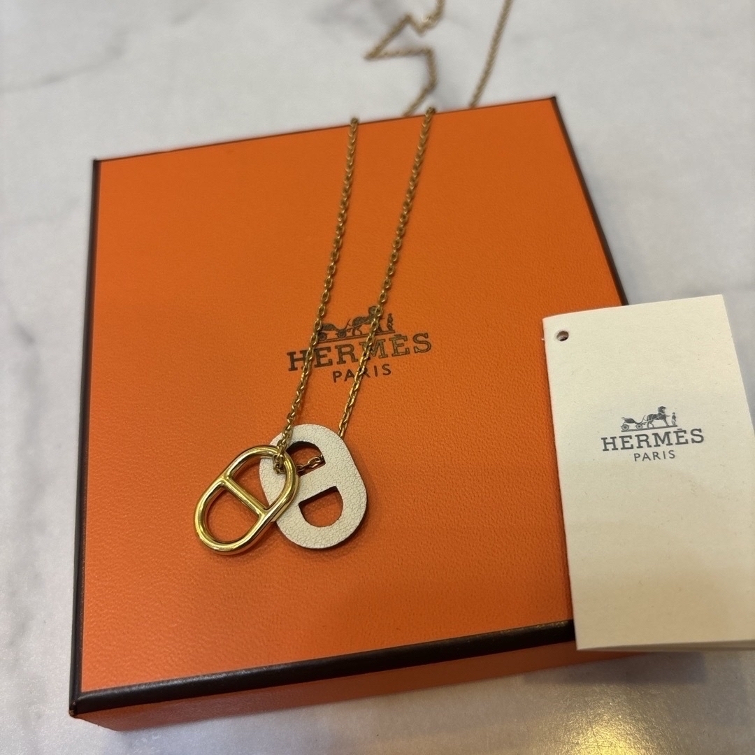 Hermes(エルメス)の美品　HERMES オーマイヨン　ネックレス レディースのアクセサリー(ネックレス)の商品写真