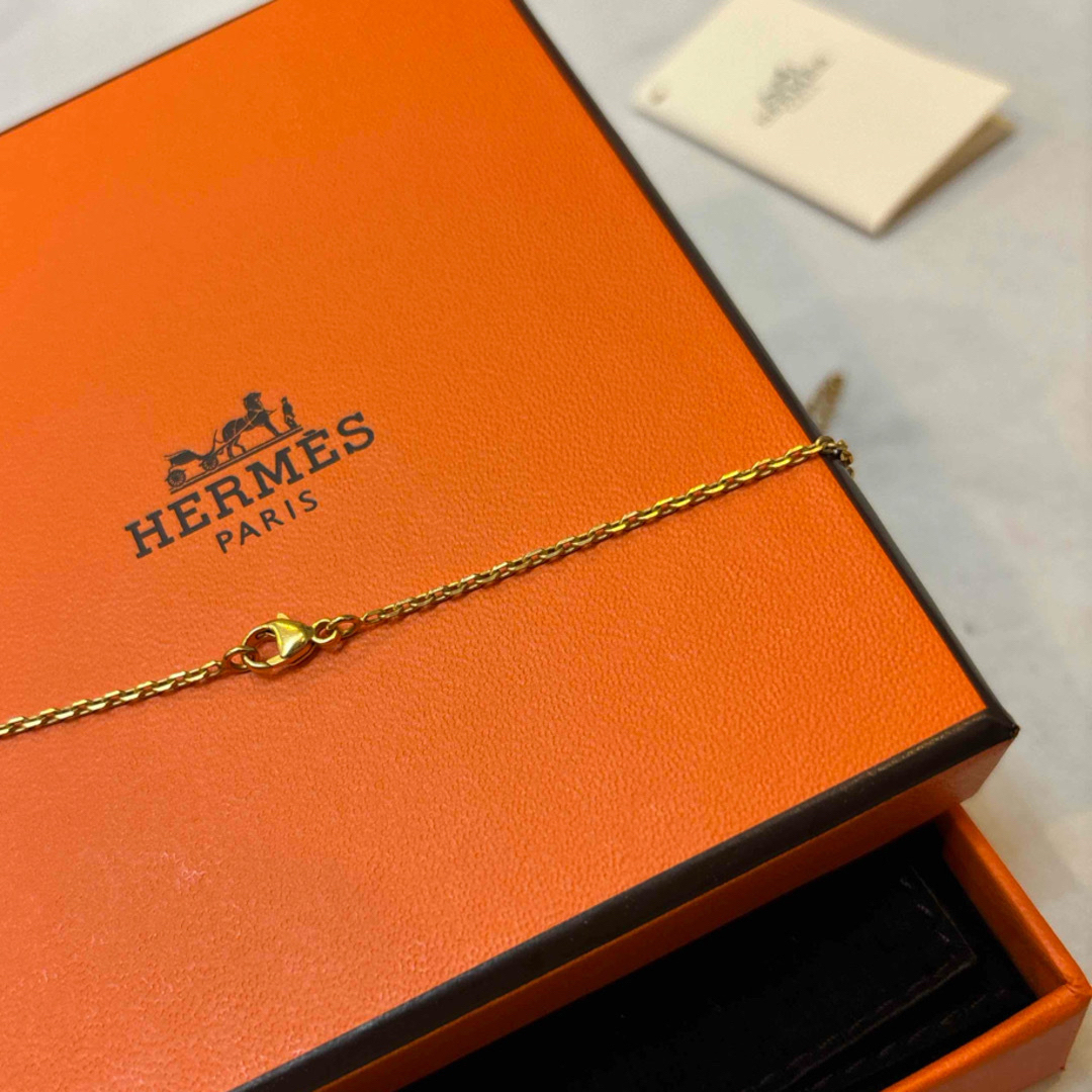 Hermes(エルメス)の美品　HERMES オーマイヨン　ネックレス レディースのアクセサリー(ネックレス)の商品写真