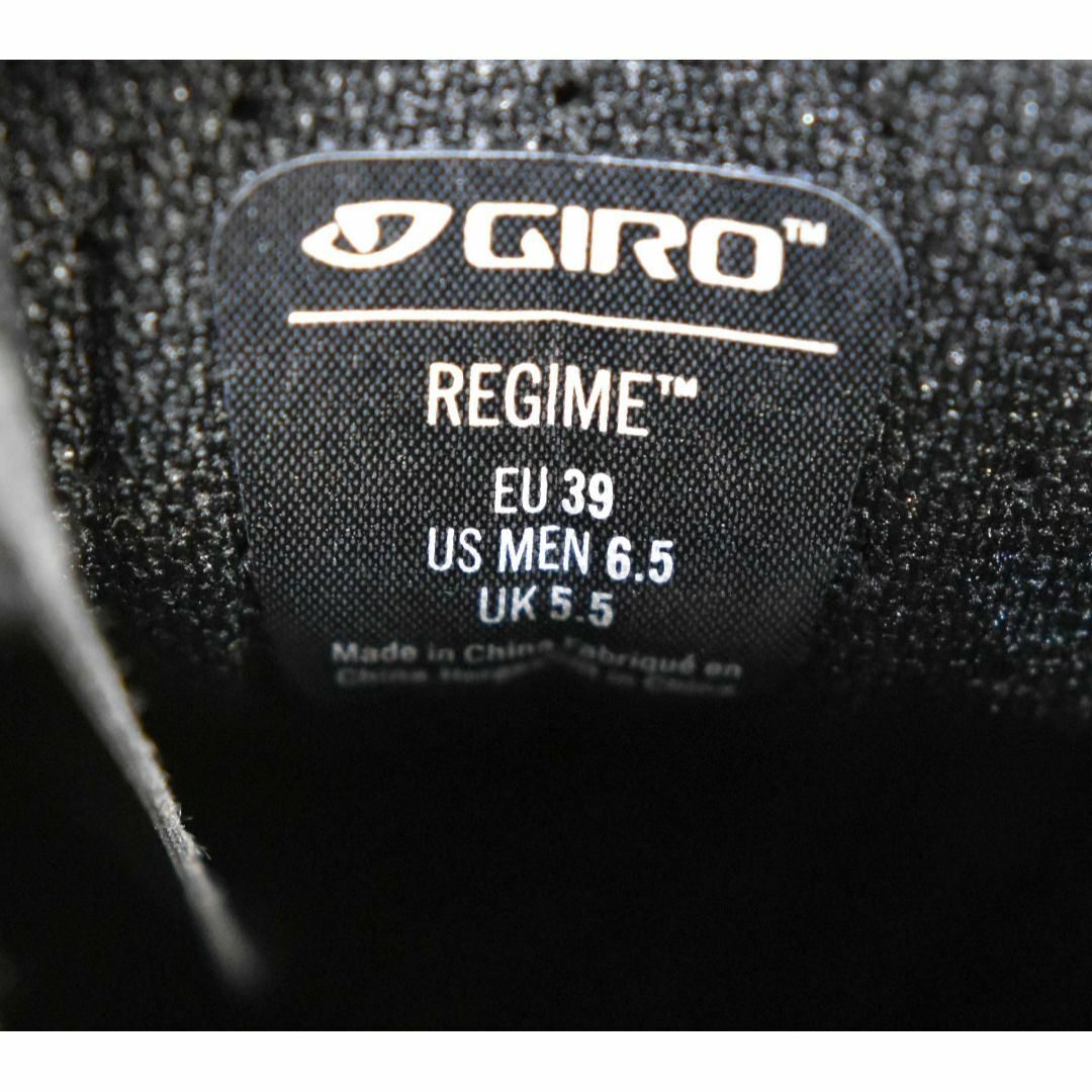 GIRO(ジロ)のGiro Regime シューズ size:39(換算値 25cm) ブラック スポーツ/アウトドアの自転車(ウエア)の商品写真