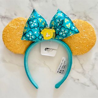 ディズニー(Disney)の海外ディズニー　ミニーカチューシャ　WDW　エプコット　イタリア館　レモン　新品(カチューシャ)