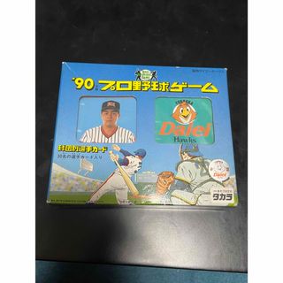 フクオカソフトバンクホークス(福岡ソフトバンクホークス)のタカラ 福岡ダイエーホークス プロ野球ゲーム 1990年 未開封 箱傷み(記念品/関連グッズ)