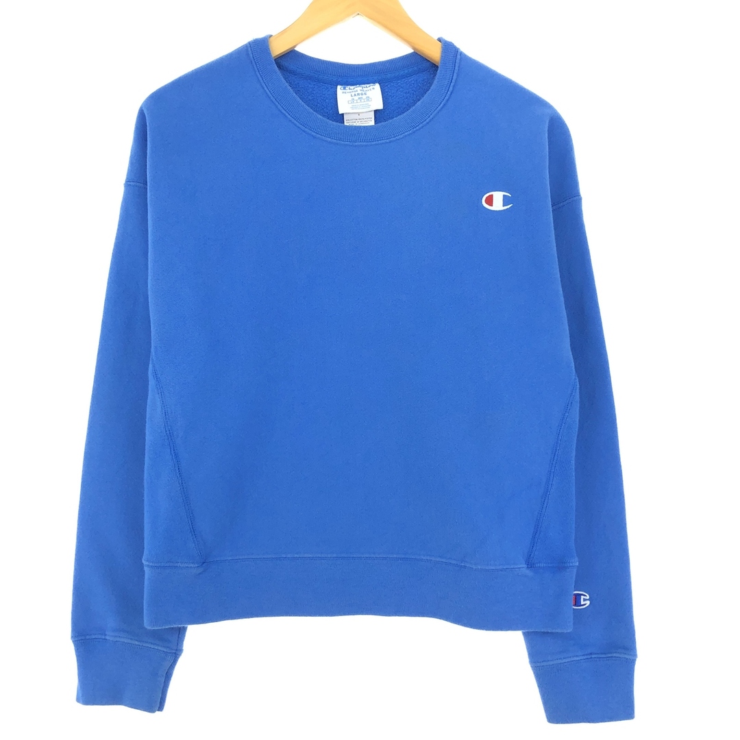 Champion(チャンピオン)の古着 チャンピオン Champion リバースウィーブ 復刻 単色タグ ワンポイントロゴスウェットシャツ トレーナー レディースL /eaa427031 レディースのトップス(トレーナー/スウェット)の商品写真