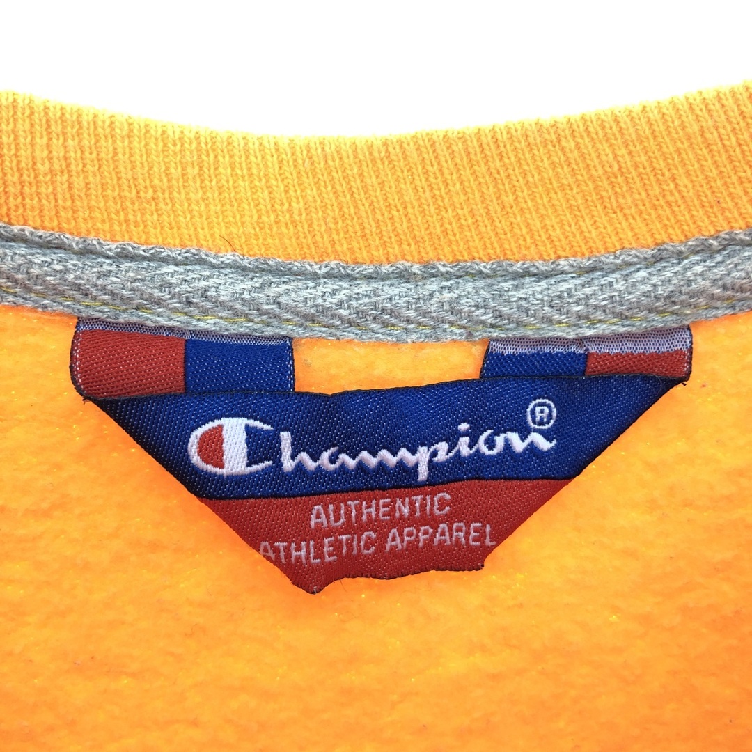 Champion(チャンピオン)の古着 00年代 チャンピオン Champion AUTHENTIC ATHLETIC APPAREL ワンポイントロゴスウェットシャツ トレーナー メンズXL /eaa411023 メンズのトップス(スウェット)の商品写真