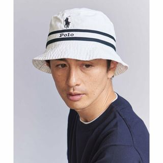 【WHITE】<POLO RALPH LAUREN> BUCKET HAT/ハット