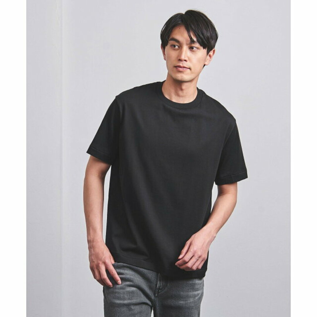 UNITED ARROWS(ユナイテッドアローズ)の【BLACK】サイドシームレス クルーネック Tシャツ その他のその他(その他)の商品写真