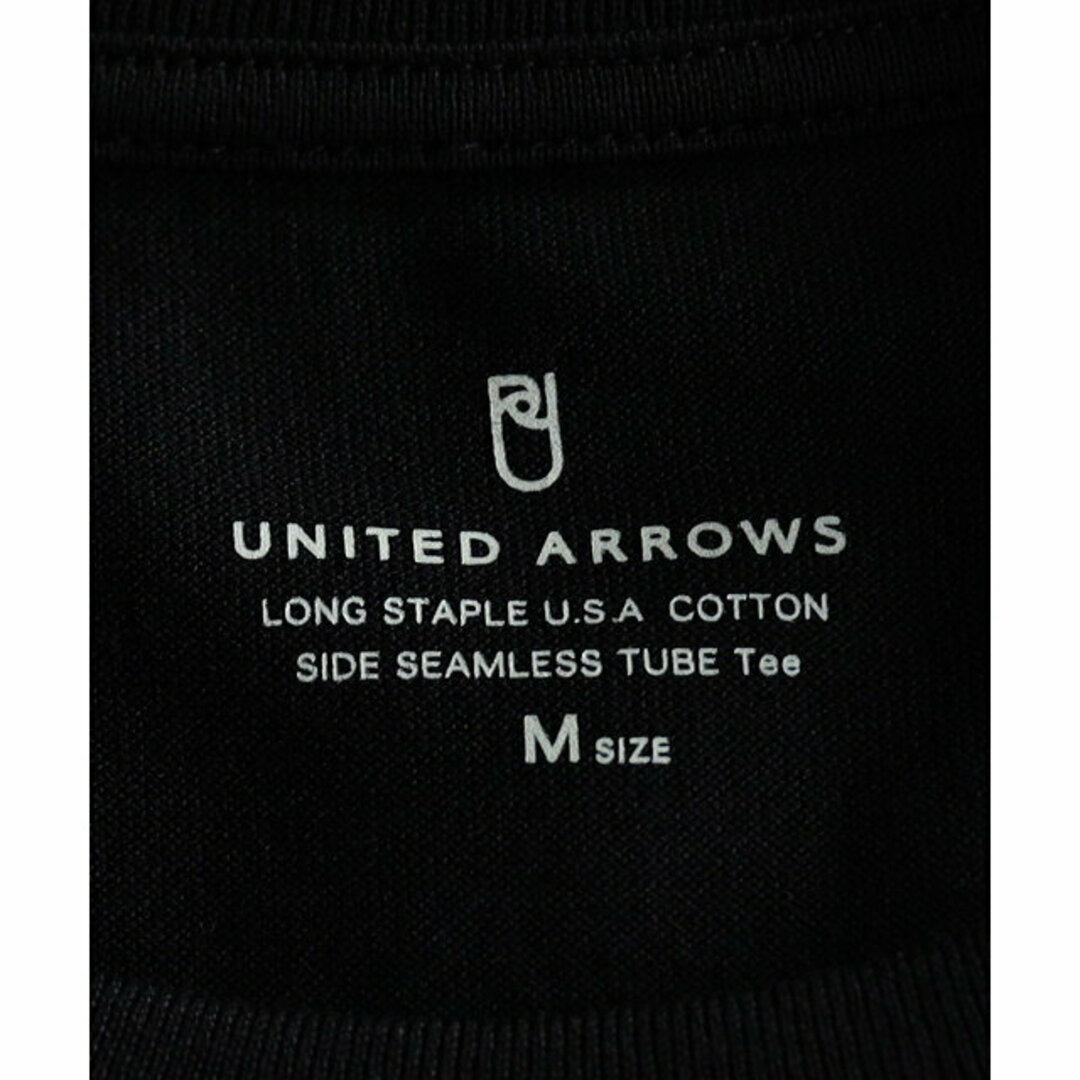 UNITED ARROWS(ユナイテッドアローズ)の【BLACK】【M】サイドシームレス クルーネック Tシャツ その他のその他(その他)の商品写真