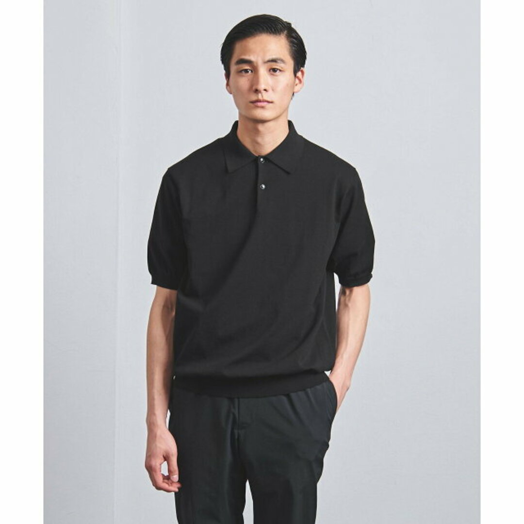 UNITED ARROWS(ユナイテッドアローズ)の【BLACK】コットン/ポリエステル ニットポロ COZY -ウォッシャブル- その他のその他(その他)の商品写真