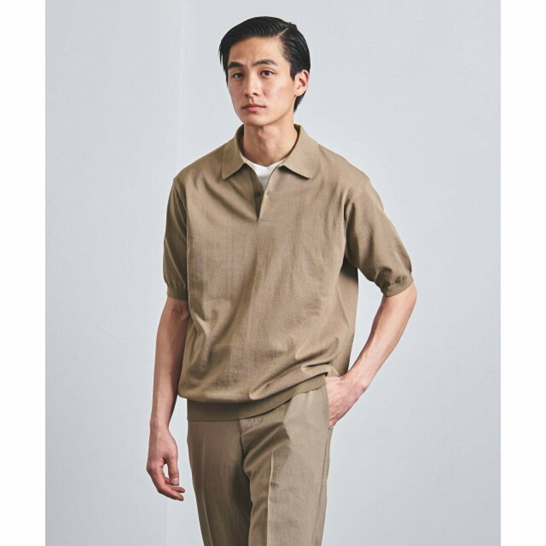 UNITED ARROWS(ユナイテッドアローズ)の【BEIGE】【XL】コットン/ポリエステル ニットポロ COZY -ウォッシャブル- その他のその他(その他)の商品写真