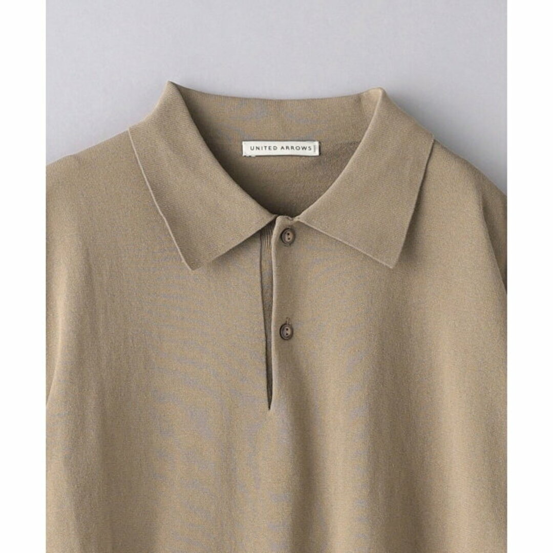 UNITED ARROWS(ユナイテッドアローズ)の【BEIGE】コットン/ポリエステル ニットポロ COZY -ウォッシャブル- その他のその他(その他)の商品写真