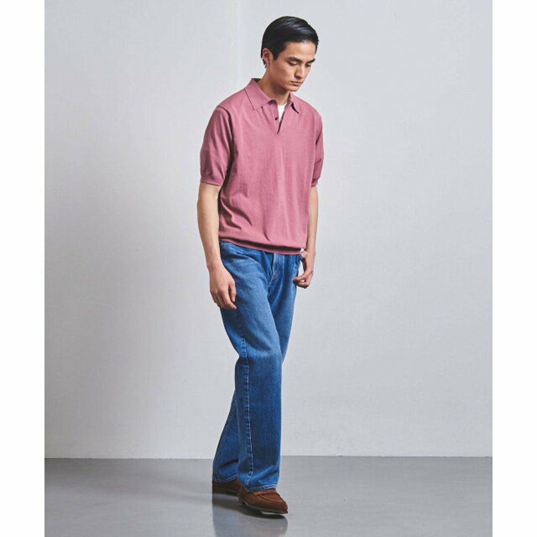 UNITED ARROWS(ユナイテッドアローズ)の【PINK】【M】コットン/ポリエステル ニットポロ COZY -ウォッシャブル- その他のその他(その他)の商品写真