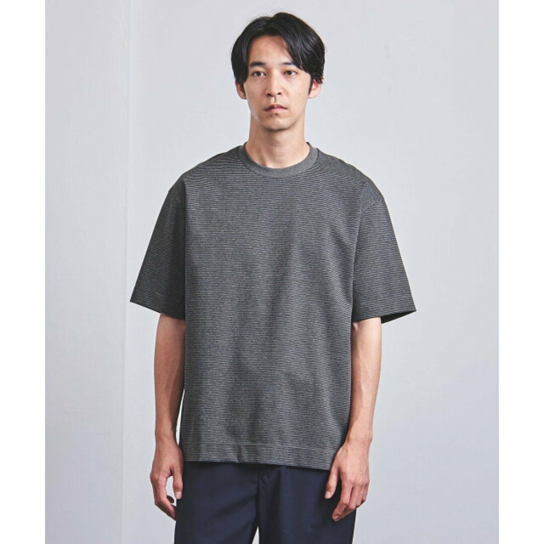 UNITED ARROWS(ユナイテッドアローズ)の【DK.GRAY】【L】ポンチ ボーダー Tシャツ その他のその他(その他)の商品写真