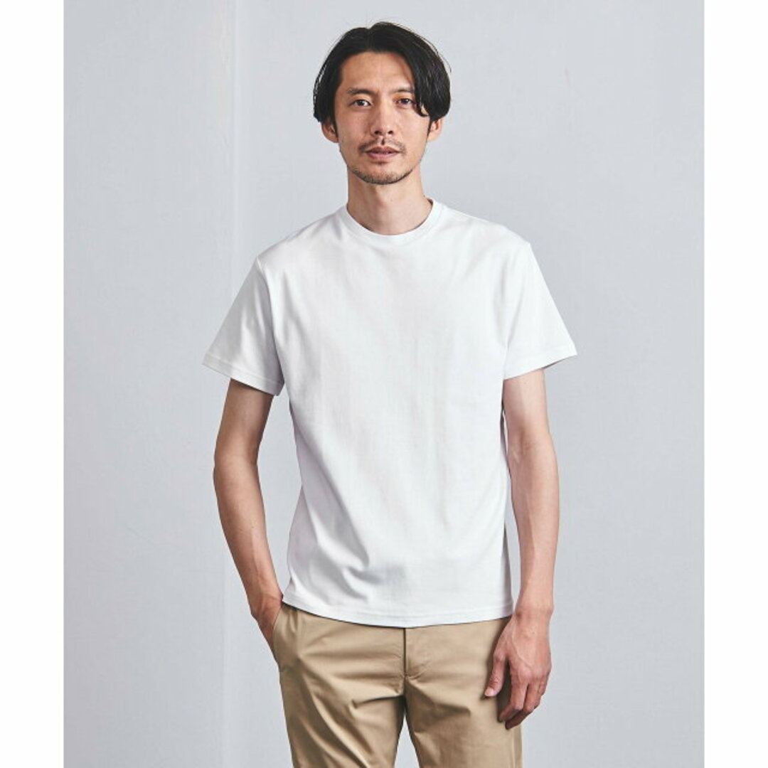 UNITED ARROWS(ユナイテッドアローズ)の【WHITE】シャイニー クルーネック Tシャツ その他のその他(その他)の商品写真