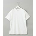 【WHITE】シャイニー クルーネック Tシャツ