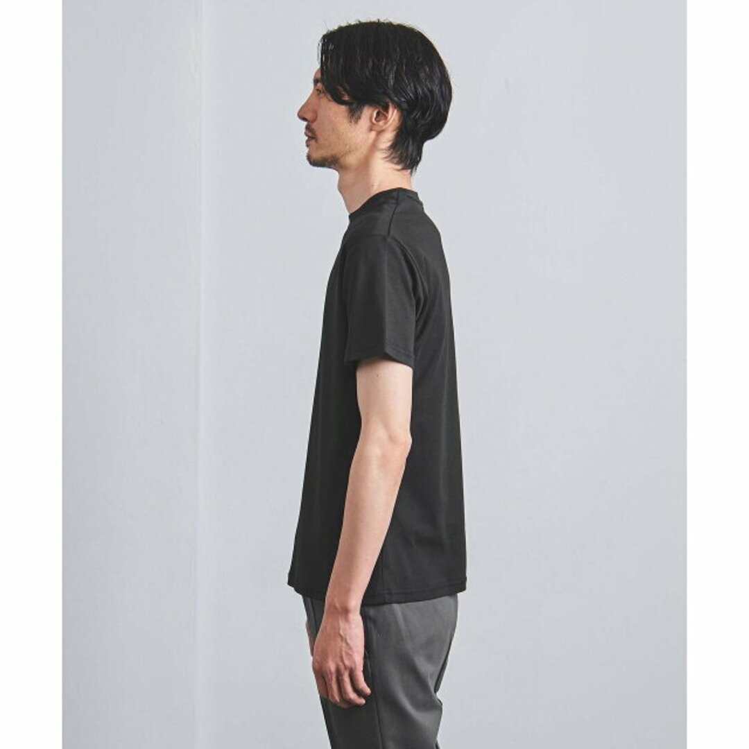 UNITED ARROWS(ユナイテッドアローズ)の【BLACK】【S】シャイニー クルーネック Tシャツ その他のその他(その他)の商品写真