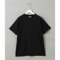 【BLACK】シャイニー クルーネック Tシャツ