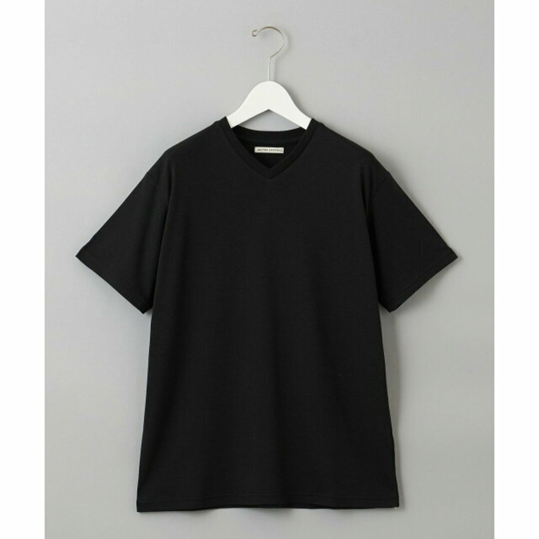 UNITED ARROWS(ユナイテッドアローズ)の【BLACK】【S】シャイニー Vネック Tシャツ その他のその他(その他)の商品写真