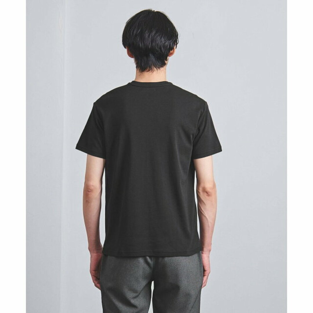 UNITED ARROWS(ユナイテッドアローズ)の【BLACK】シャイニー Vネック Tシャツ その他のその他(その他)の商品写真