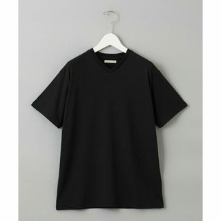 ユナイテッドアローズ(UNITED ARROWS)の【BLACK】シャイニー Vネック Tシャツ(その他)