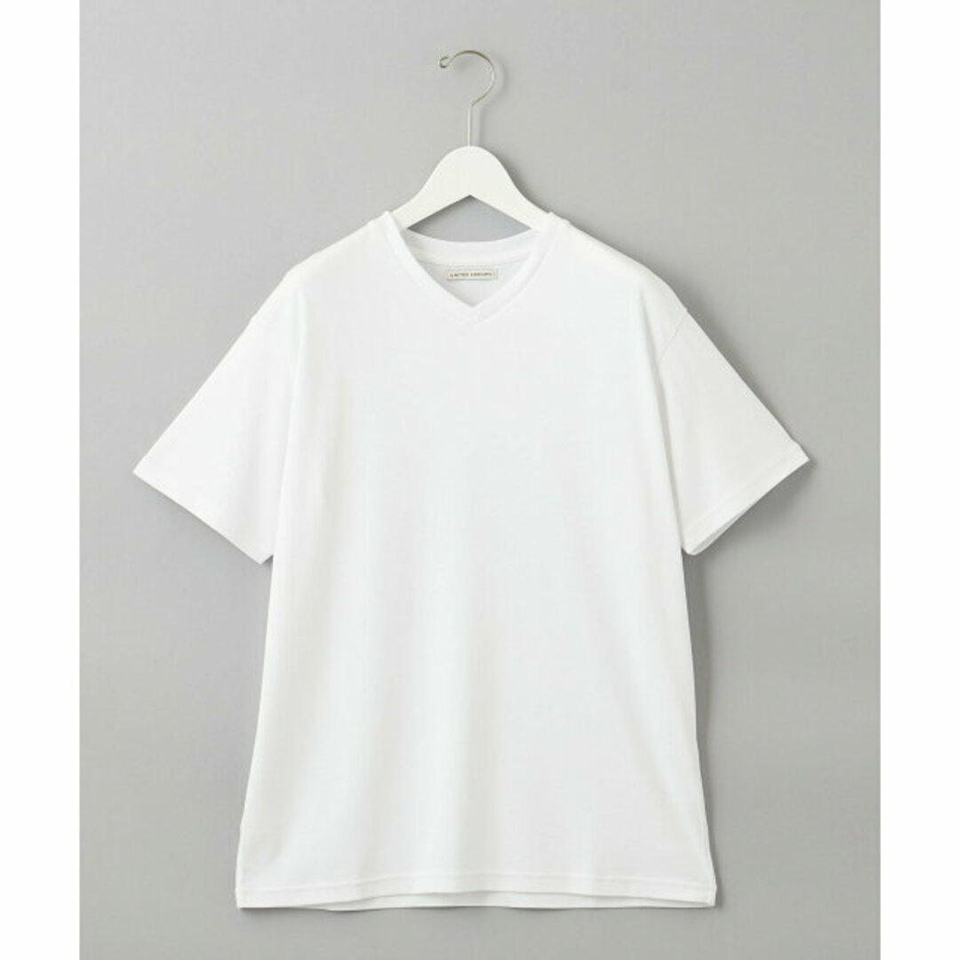 UNITED ARROWS(ユナイテッドアローズ)の【WHITE】シャイニー Vネック Tシャツ その他のその他(その他)の商品写真