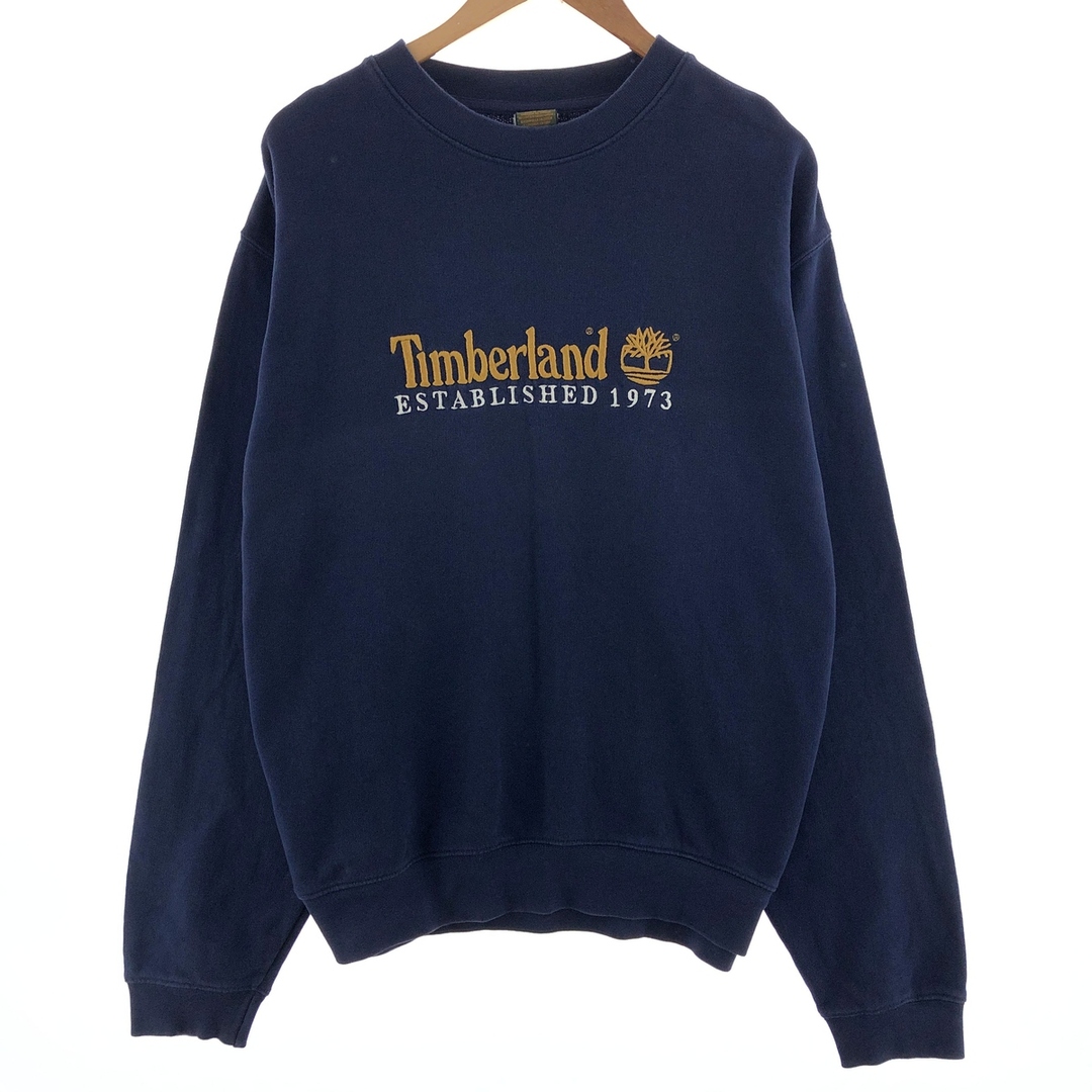 Timberland(ティンバーランド)の古着 90年代 ティンバーランド Timberland ロゴスウェットシャツ トレーナー メンズL ヴィンテージ /eaa382244 メンズのトップス(スウェット)の商品写真