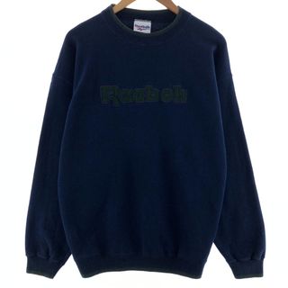 Reebok - 古着 90年代 リーボック Reebok ロゴスウェットシャツ トレーナー USA製 メンズM ヴィンテージ /eaa382247