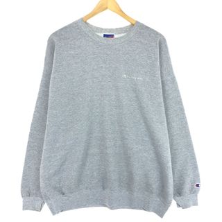 チャンピオン(Champion)の古着 00年代 チャンピオン Champion AUTHENTIC ATHLETIC APPAREL ワンポイントロゴスウェットシャツ トレーナー メンズXL /eaa411032(スウェット)