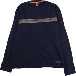 ノーティカ(NAUTICA)の古着 ノーティカ NAUTICA サーマルロンT ワッフル カナダ製 メンズXL /eaa425922(Tシャツ/カットソー(半袖/袖なし))