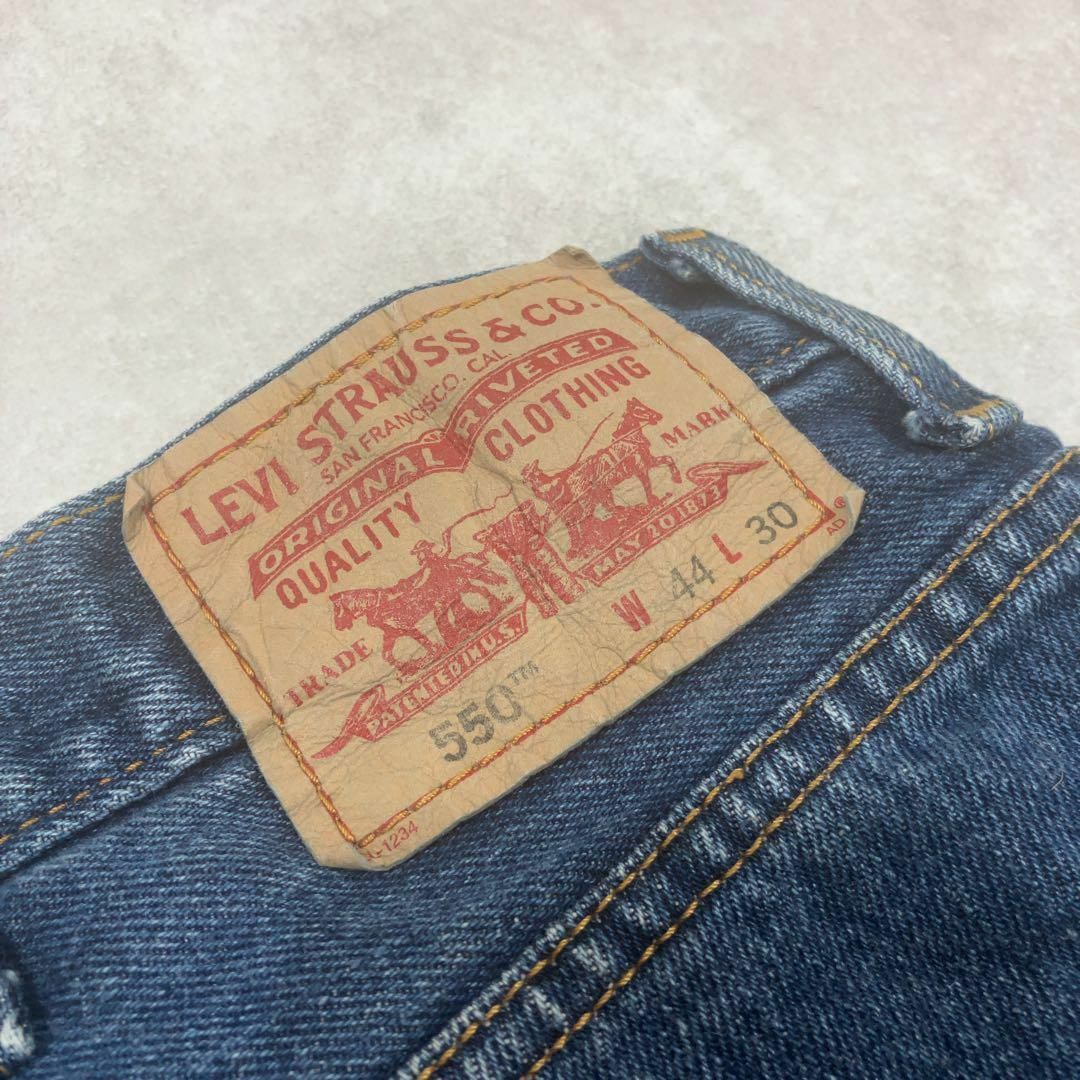 Levi's(リーバイス)の【美品】Levi's 550 W44L30 バギーデニム ビッグサイズ 輸入古着 メンズのパンツ(デニム/ジーンズ)の商品写真