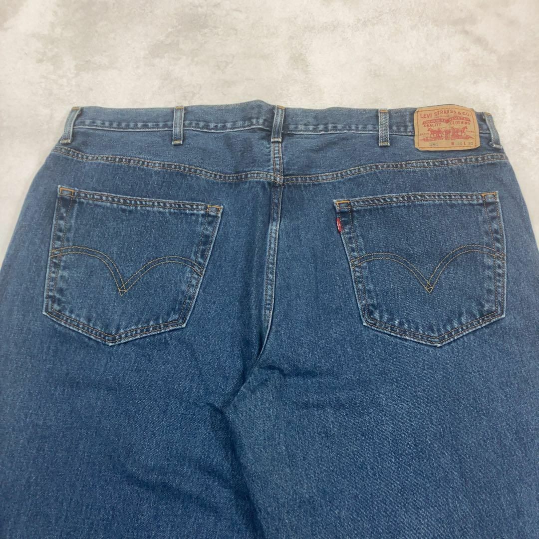 Levi's(リーバイス)の【美品】Levi's 550 W44L30 バギーデニム ビッグサイズ 輸入古着 メンズのパンツ(デニム/ジーンズ)の商品写真