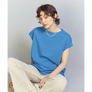 ビューティアンドユースユナイテッドアローズ(BEAUTY&YOUTH UNITED ARROWS)の【COBALT】コットン天竺 バックボタン プルオーバー(カットソー(長袖/七分))