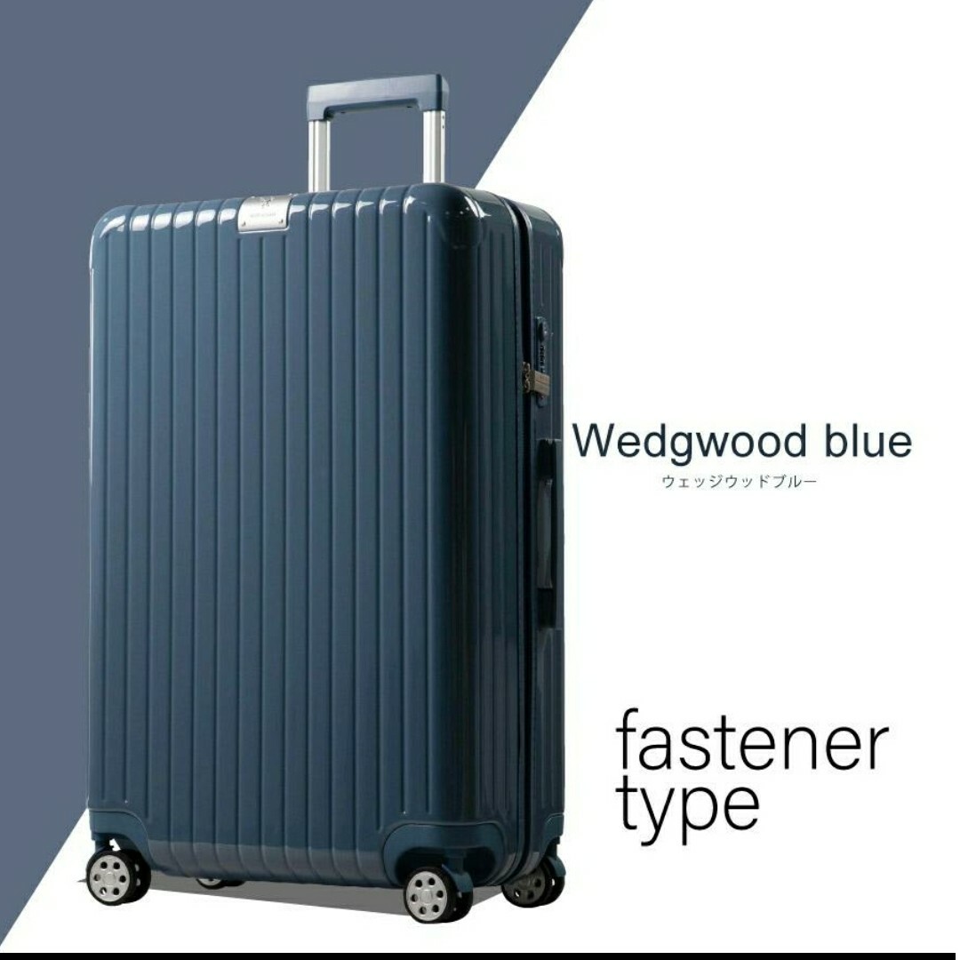 スーツケース　大型　L おしゃれ　ネイビー系 8輪 レディースのバッグ(スーツケース/キャリーバッグ)の商品写真