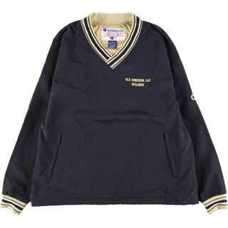 チャンピオン(Champion)の古着 チャンピオン Champion Vネック ナイロンプルオーバー メンズL /eaa426590(ナイロンジャケット)