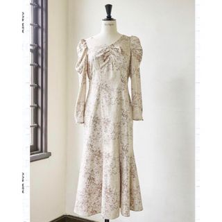 ハーリップトゥ(Her lip to)のHaze Grass Back Ribbon Dress Herlipto (ロングワンピース/マキシワンピース)