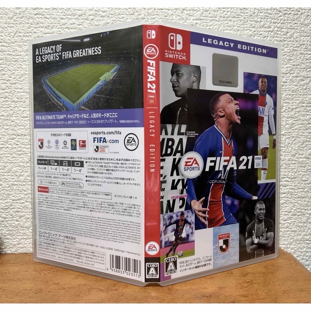 FIFA 21 Legacy Edition エンタメ/ホビーのゲームソフト/ゲーム機本体(家庭用ゲームソフト)の商品写真