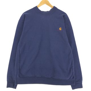 carhartt - 古着 80年代 カーハート Carhartt リバースウィーブタイプ ロゴスウェットシャツ トレーナー USA製 メンズXL ヴィンテージ /eaa411423