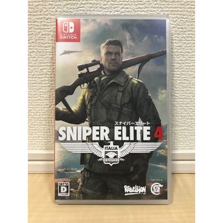 ニンテンドースイッチ(Nintendo Switch)の美品✨ Sniper Elite 4  スナイパーエリート4✨即日発送可(家庭用ゲームソフト)