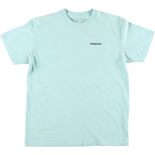 パタゴニア(patagonia)の古着 パタゴニア Patagonia REGULAR FIT 39174SP18 バックロゴ 半袖 ロゴTシャツ メンズL /eaa425619(Tシャツ/カットソー(半袖/袖なし))