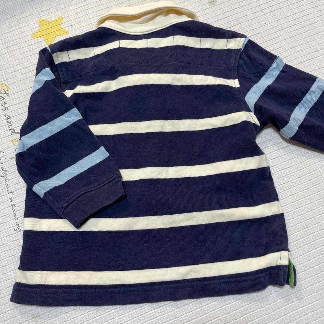 GAP Kids(ギャップキッズ)のGAP ラグビーロンT キッズ/ベビー/マタニティのキッズ服男の子用(90cm~)(Tシャツ/カットソー)の商品写真