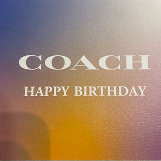  coach バースデークーポン(ショッピング)