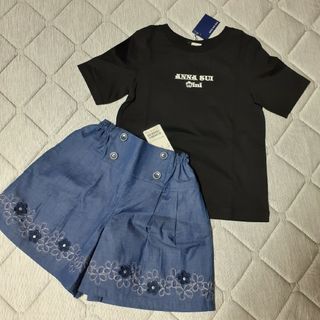 アナスイミニ(ANNA SUI mini)の★【新品】　アナスイミニ　Tシャツ　キュロット(スカート)