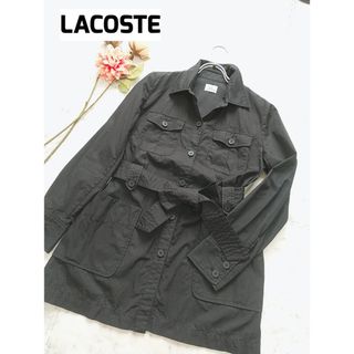 LACOSTE - LACOSTE ラコステ ライトアウター ブラック サイズ42