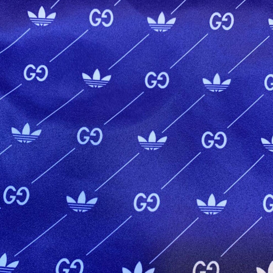 Gucci(グッチ)のGucci x adidas Trefoil Print Shorts Blue メンズのパンツ(ショートパンツ)の商品写真