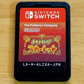 ニンテンドースイッチ(Nintendo Switch)のポケットモンスター スカーレット　ソフトのみ(家庭用ゲームソフト)