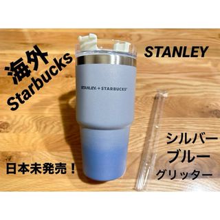 スターバックスコーヒー(Starbucks Coffee)の海外Starbucks スタンレー　シルバーブルー　(タンブラー)